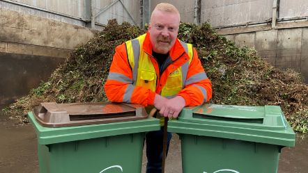 Cllr Damian Corfield - green bin collections