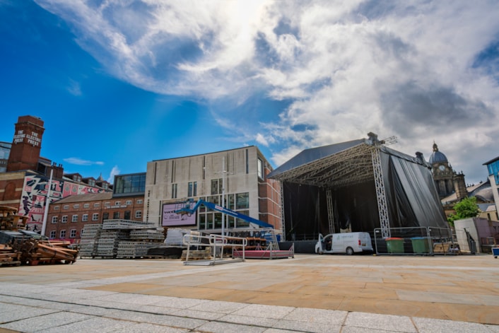 Summer Series stage: A spectacular outdoor stage has appeared on Millennium Square as the city prepares for the showstopping Summer Series to return this week.

The square is once again preparing to host a programme of standout live music concerts throughout the summer from June 26 until July 11 2026.