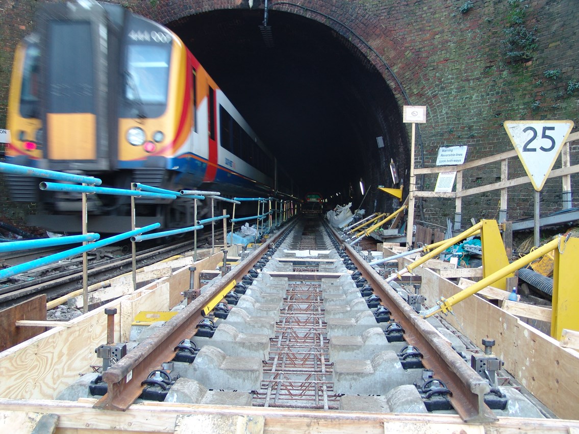 SOUTHAMPTON TUNNEL WORKS FINISHED A YEAR EARLY: Southampton Tunnel Entrance