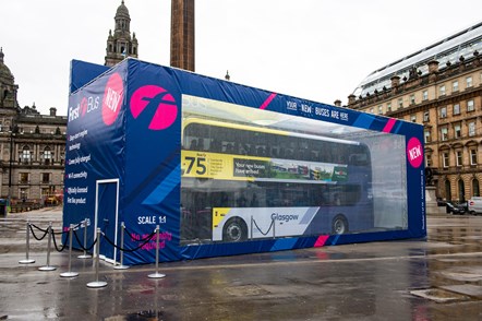 First Glasgow - Bus in a box