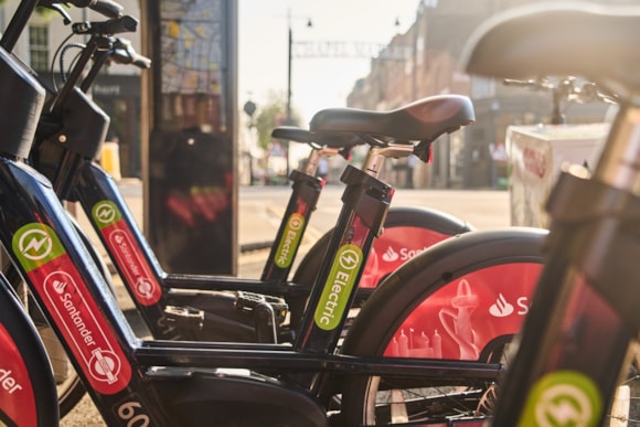 TfL Image - Santander Cycle Hire e-bikes