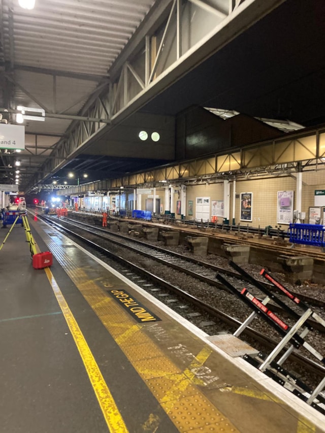 Milton Keynes platform 4 renewal Jan 2026: Milton Keynes platform 4 renewal Jan 2026