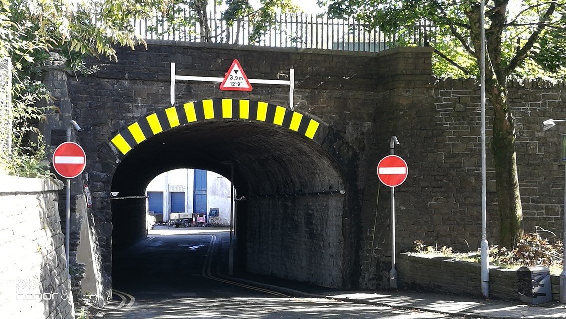 Station Road reopened following completion of crucial maintenance work to Mynydd underbridge: Mynydd completion 2