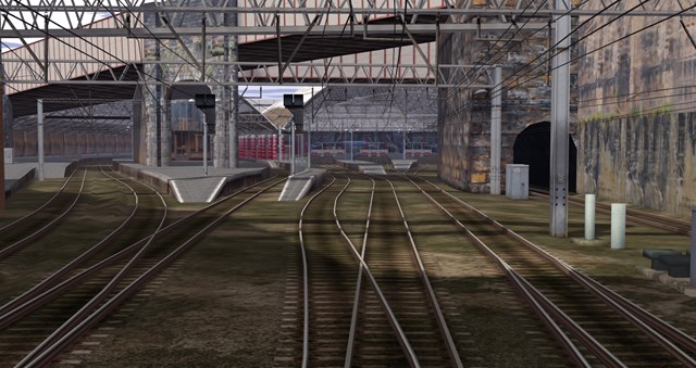 Liverpool Lime Street VR - platform view existing