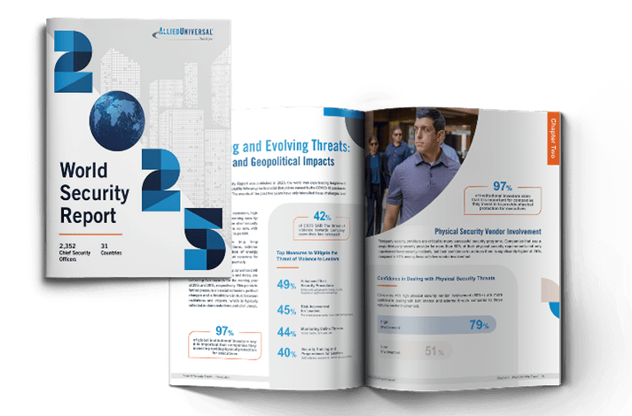 2025 World Security Report Cover
