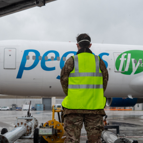 PPE shipment arrives in Cardiff Airport