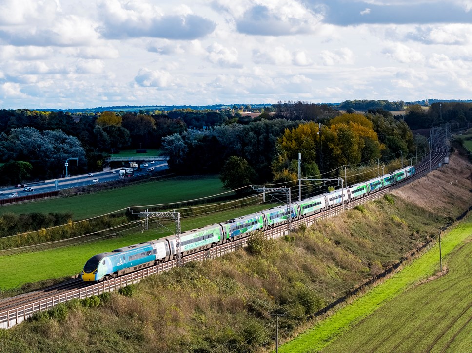 Avanti West Coast  COP26 climate train shots (2)