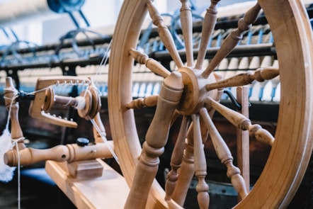 The Weaving Shed at the National Wool Museum.