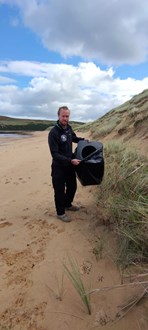 BPF3 - Highland Council - Melvich beach litter picking: BPF3 - Highland Council - Melvich beach litter picking