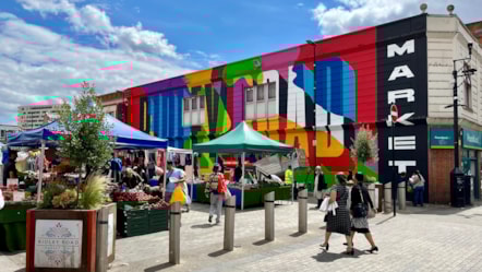 Ridley Road market in Dalston