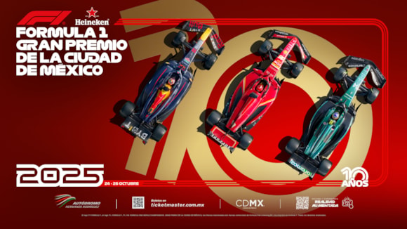 The countdown to the Mexican Grand Prix 2025 begins: FPóster2025 TW