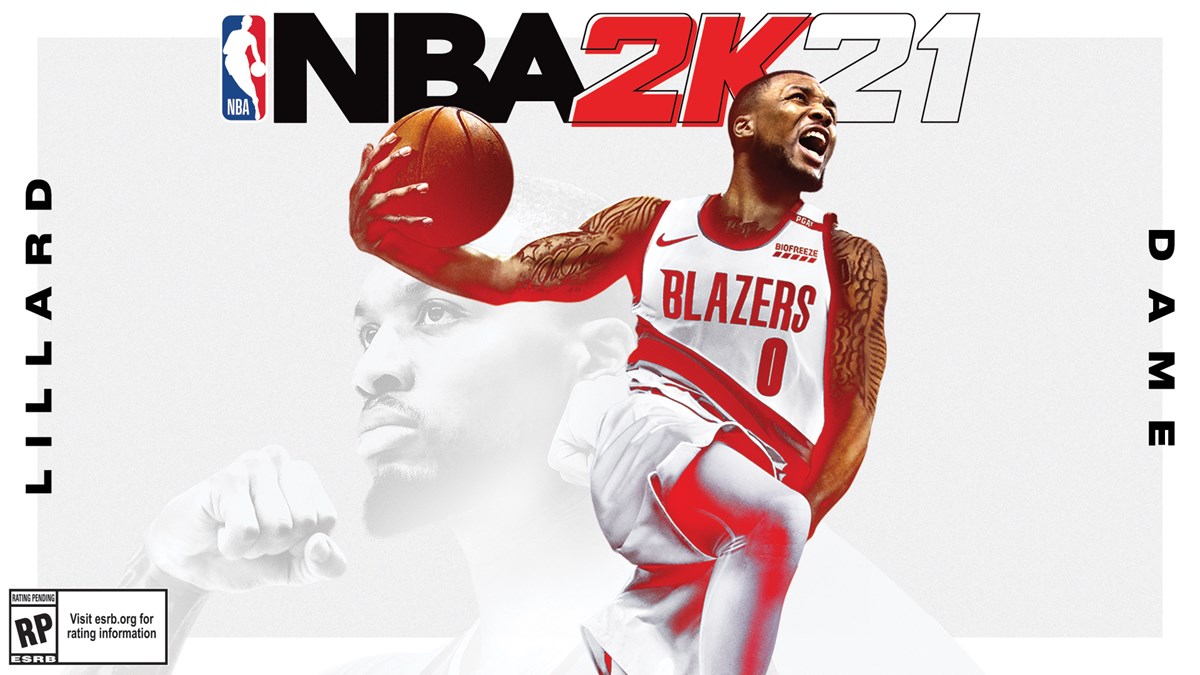 NBA 2K21 - CG Cover - Damian Lillard - Horizontal (ESRB)