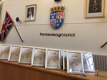 MYCA certificates in chamber