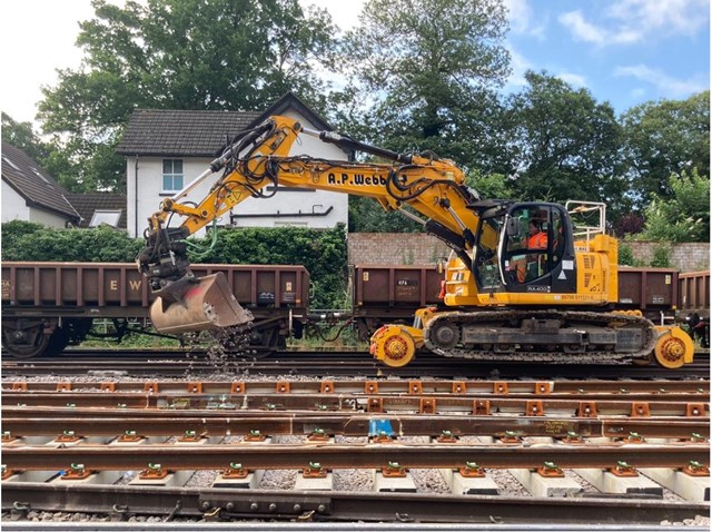 Full speed ahead! Trains back at 90mph after Weybridge engineering work success: Weybridge 2