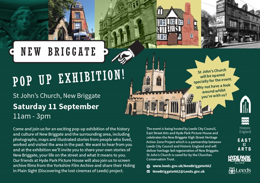 Day to remember as pop-up exhibition tells story of New Briggate: New Briggate exhibition