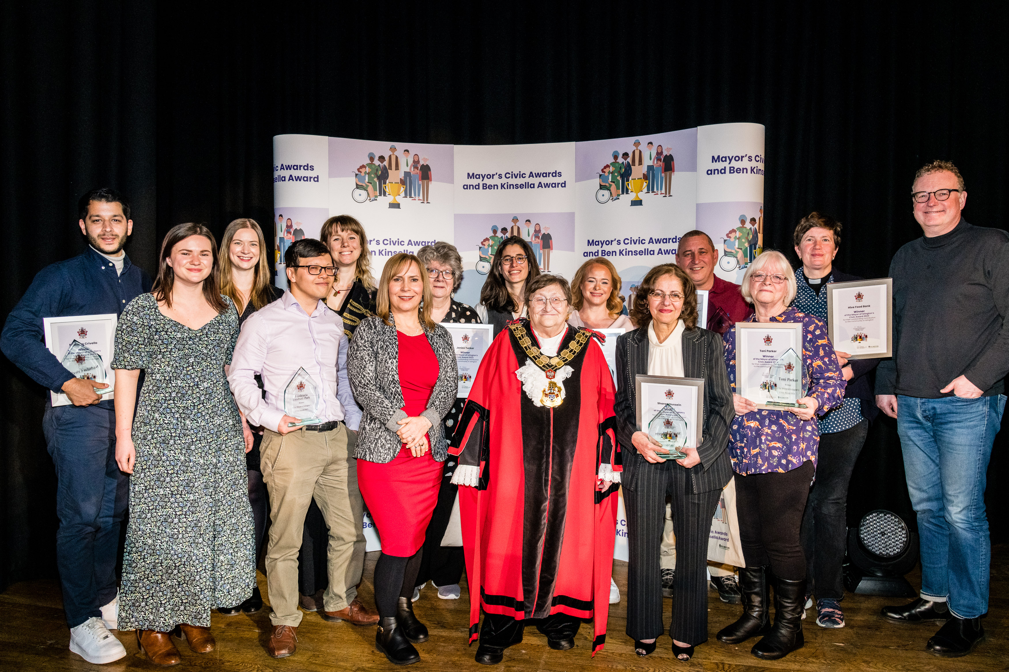 Mayor's Civic Awards Winners 2023 | Islington Council News