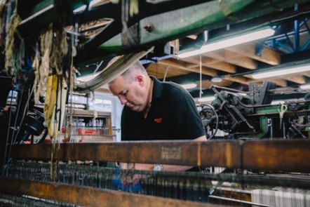 The Weaving Shed at the National Wool Museum.