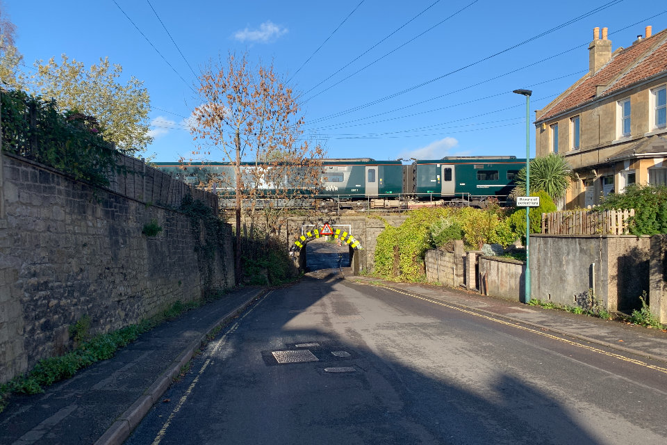 Bath bridge in list of top 20 ‘most-bashed bridges’ in the UK: Jews Lane bridge, Twerton