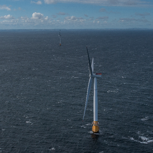World's first floating offshore windfarm
