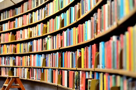 Book sale at Forres library