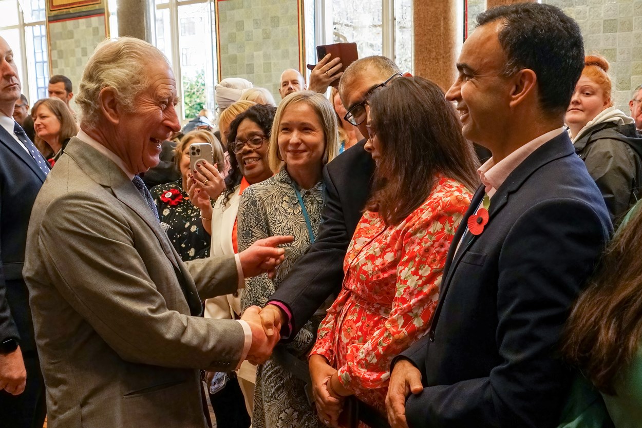 Royal visit: His Majesty The King was welcomed to Leeds today for his first visit to the city since ascending to the throne.
After arriving at historic Leeds Central Library this afternoon, The King unveiled a special plaque to mark the 10th anniversary of the Child Friendly Leeds initiative, which was launched by Her Majesty Queen Elizabeth II in 2012.