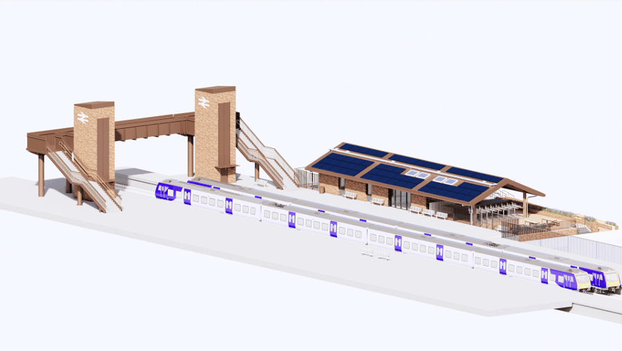 Axonometric South East - artist's impression