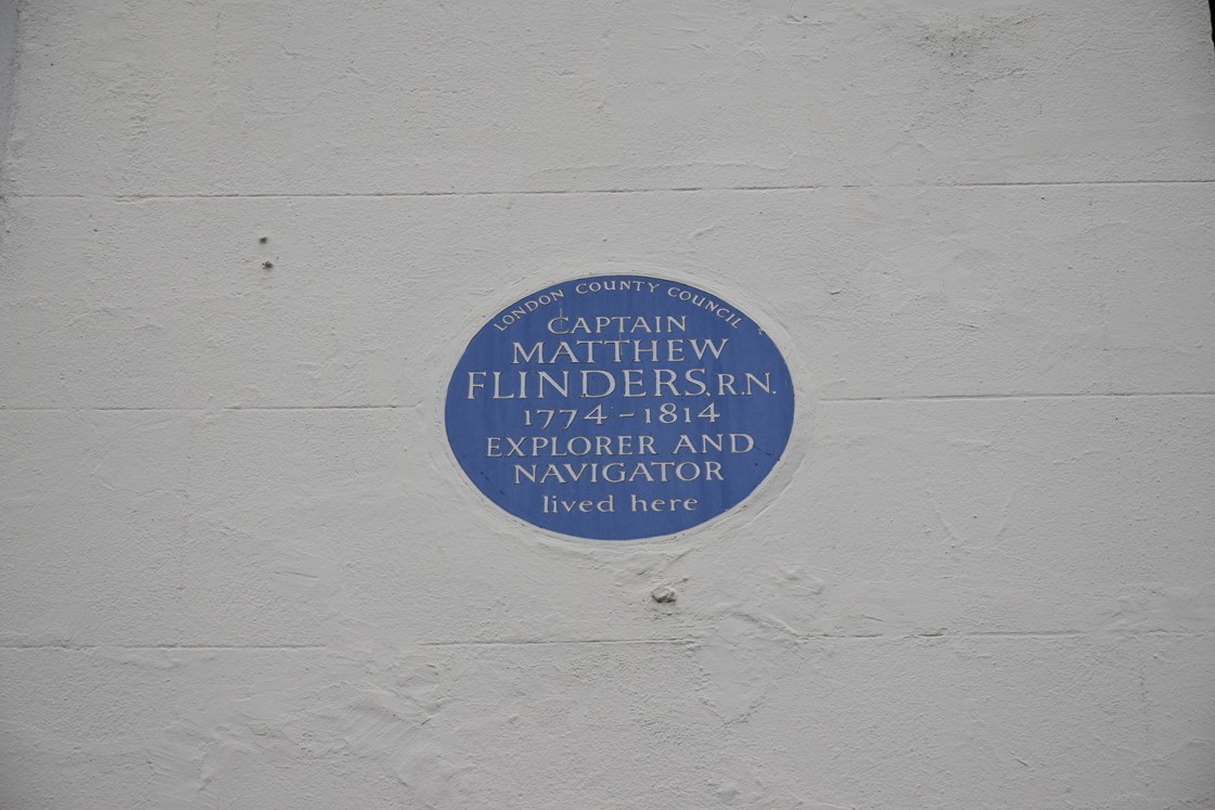 Flinders Blue plaque on Fitzroy Street September 2020: The Plaque of Captain Matthew Flinders found on Fitzroy Street
(Archaeology, Euston, London, Britain's biggest dig, Britain)
Internal Asset No. 18787