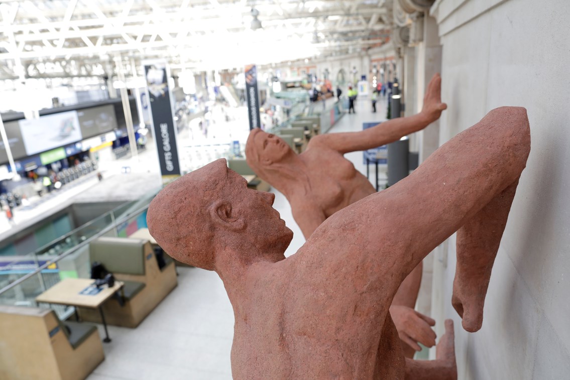 Festival of Britain sculpture returns to London Waterloo: Sunbathers- over Waterloo 2