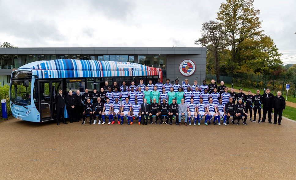 RFC Team Photo. RBC Prof Ed Hawkins ReadingBuses