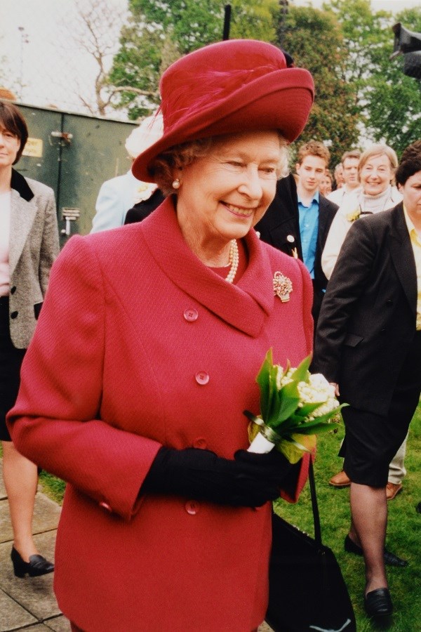 The Queen's Visit to Bisham Abbey for Golden Jubilee celebrations