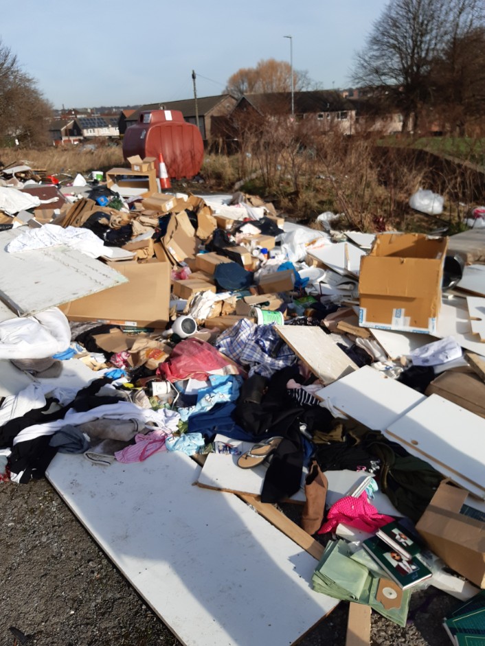 Farnley resident waste found in Wortley: A Farnley resident paid a waste collector found on Facebook £150 to remove waste from their property. The waste was later found dumped illegally.