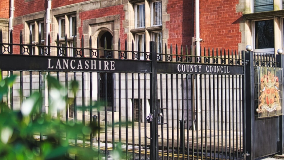 County Hall gates