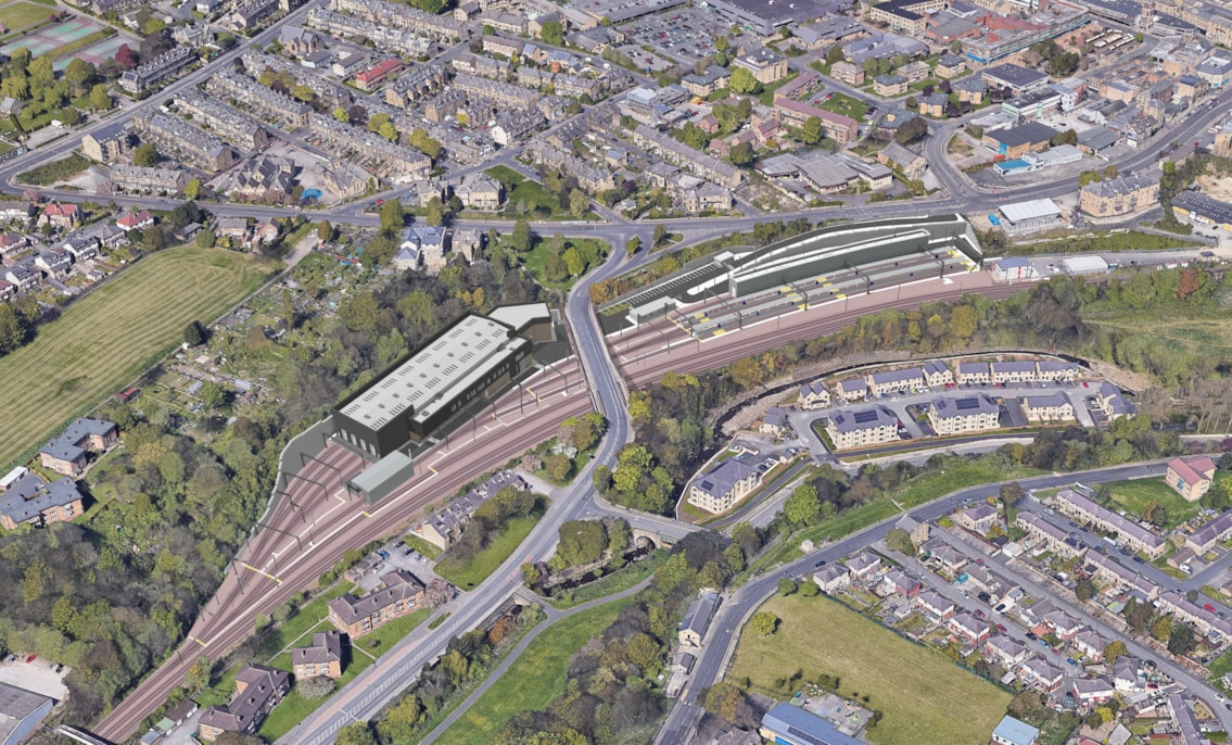 Shipley TrainCare Centre CGI