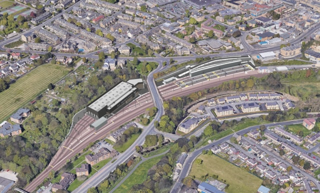 Shipley TrainCare Centre CGI