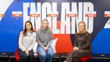 Sarina Wiegman film with E.ON UK