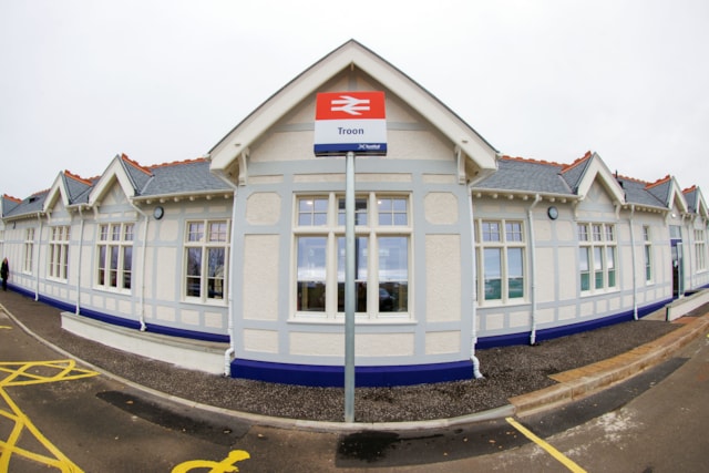Transport Secretary marks restoration of Troon Station 13112024 (5): Transport Secretary marks restoration of Troon Station 13112024 (5)