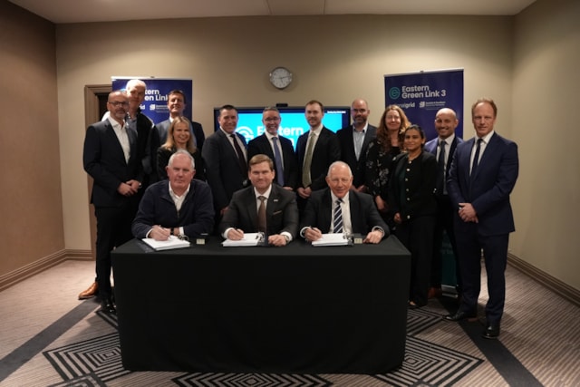 EGL3 NKT contract signing