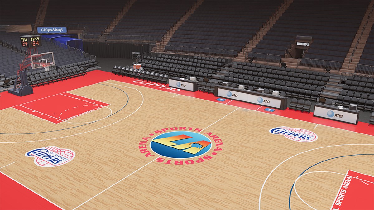 NBA 2K23 MyNBA Clippers LA Sports Arena