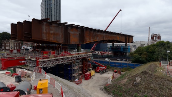 HS2 Lawley Middleway viaduct move completed 7