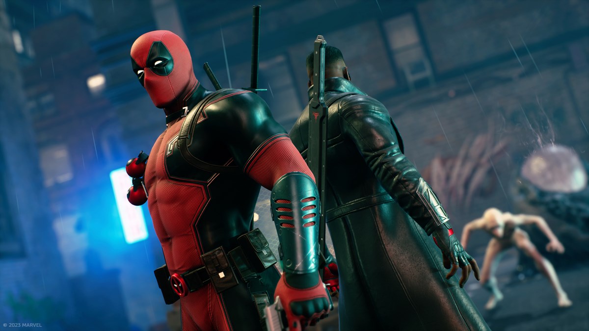 Marvel's Midnight Suns - Screenshot - Deadpool and Blade