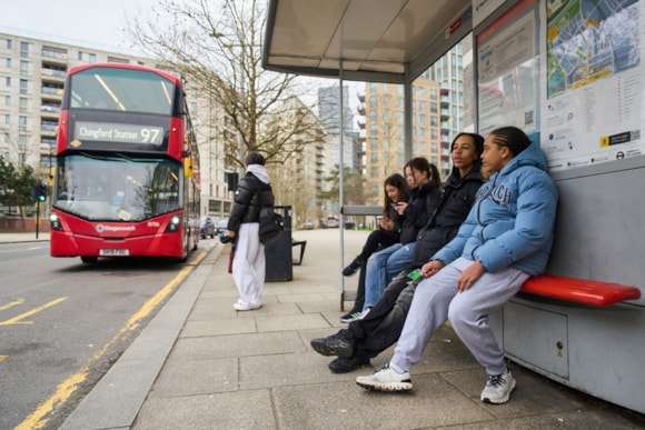 TfL image - Bus stop