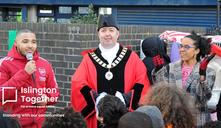 Arsenal in the Community coach Kai Brennan talks about the benefits the pitch will bring for young people