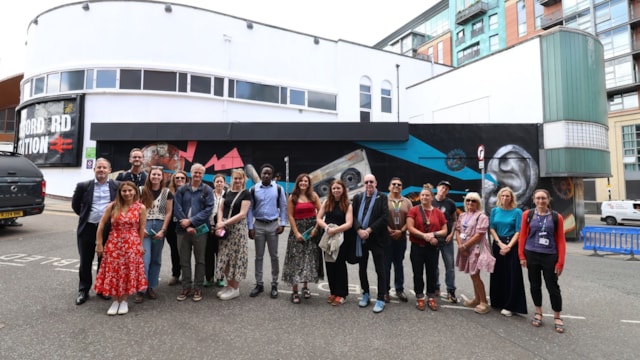 The partners behind the artwork
