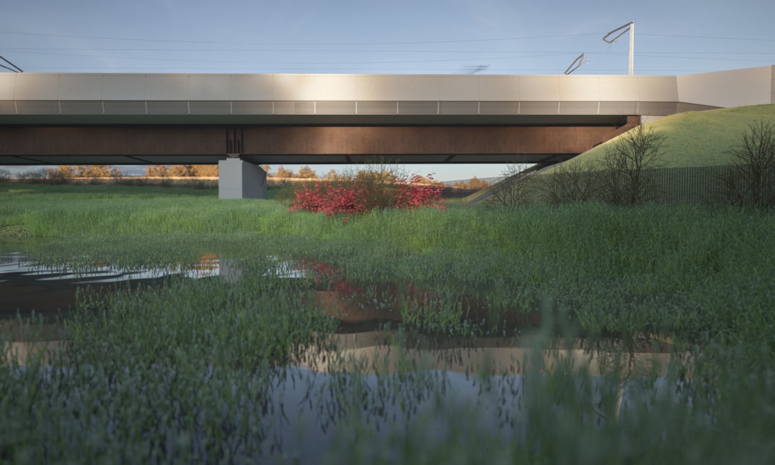 Visualisation of the Lower Thorpe viaduct 4