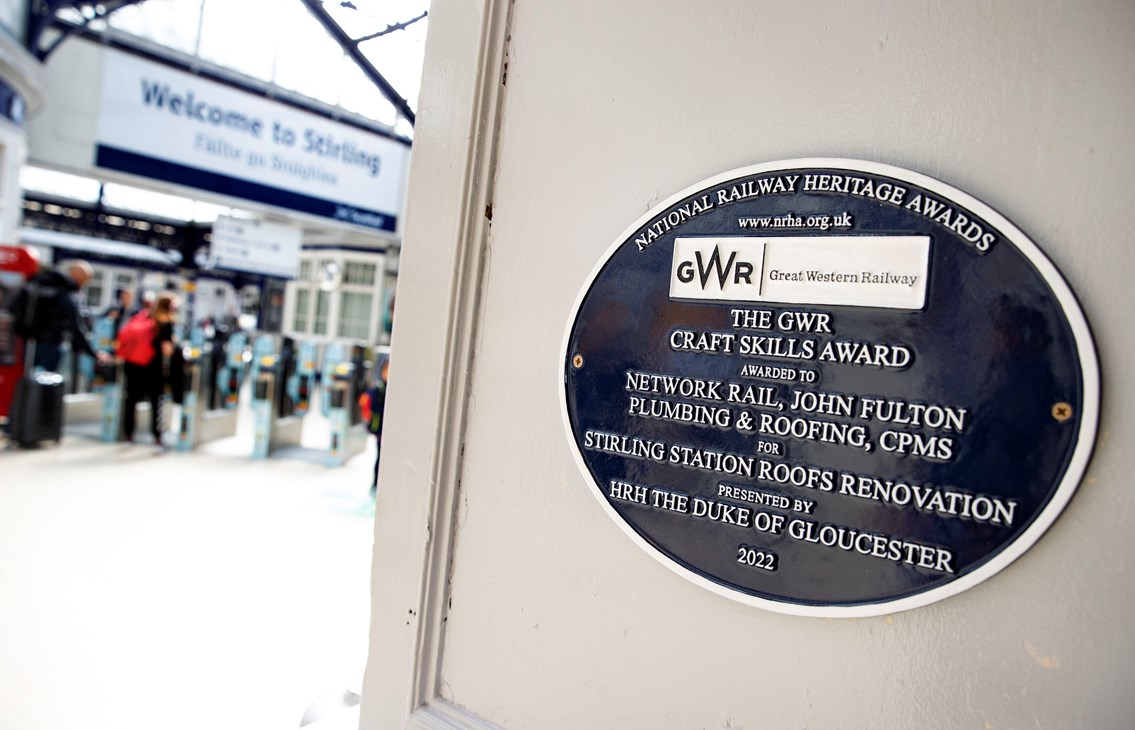 Stirlng Station image 3 plaque