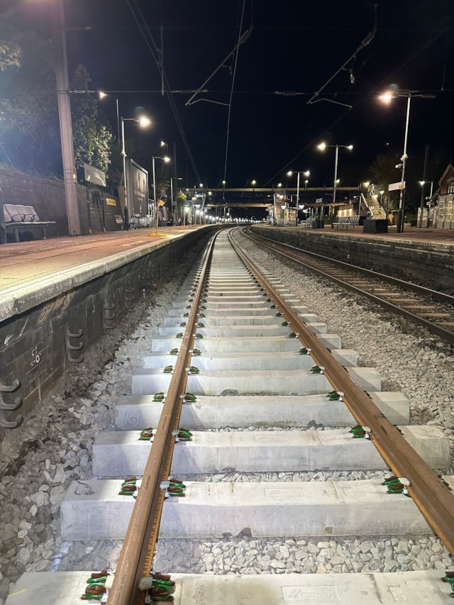 Flitwick track renewal 1: Flitwick track renewal 1