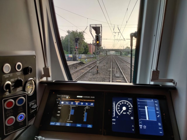 First ETCS Level 2 test train 2