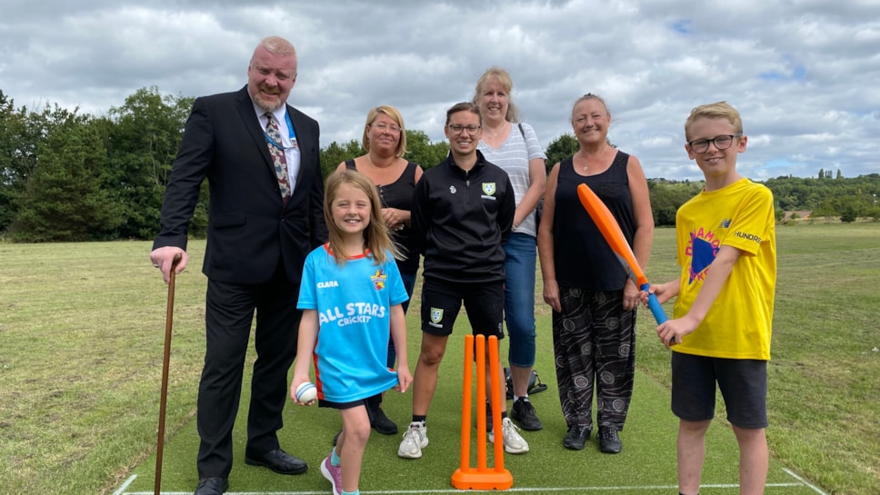 New cricket facilities are big hit for borough | Dudley Council News