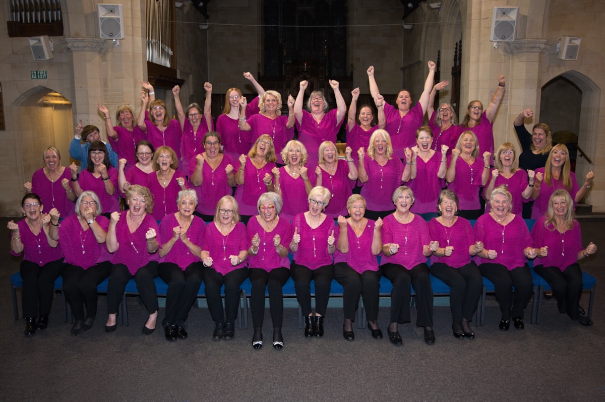 The Capricorn Singers won the People's Choice Award, as well as the Second Place Runner-up at Lancashire Choir of the Year 2023