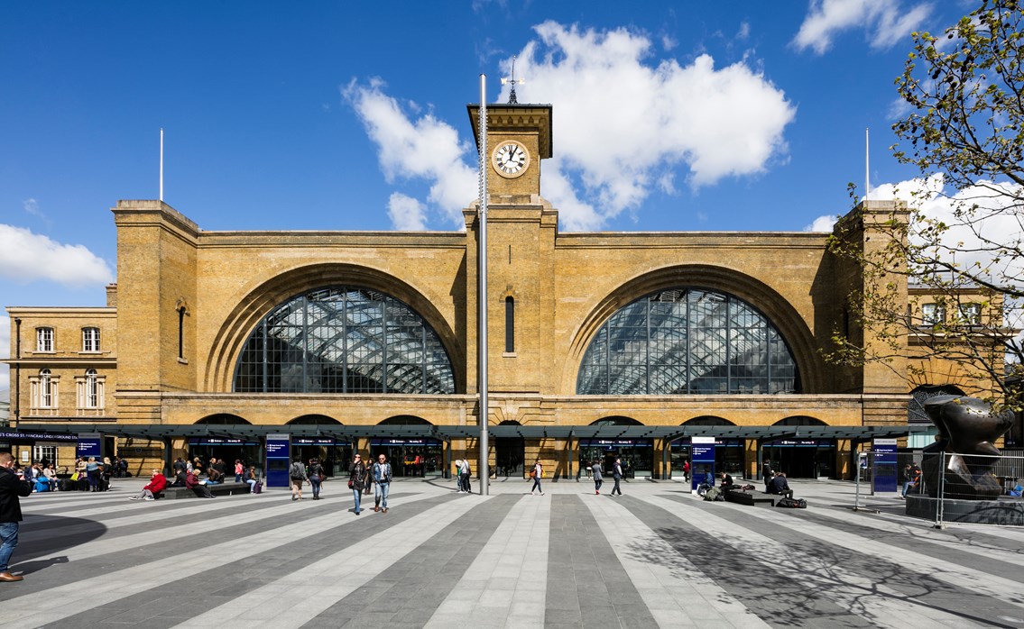 King's Cross railway station - front